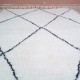 Tapis Beni Ouarain blanc